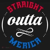 Straight Outta Merica Women's Tank Top thumb 5