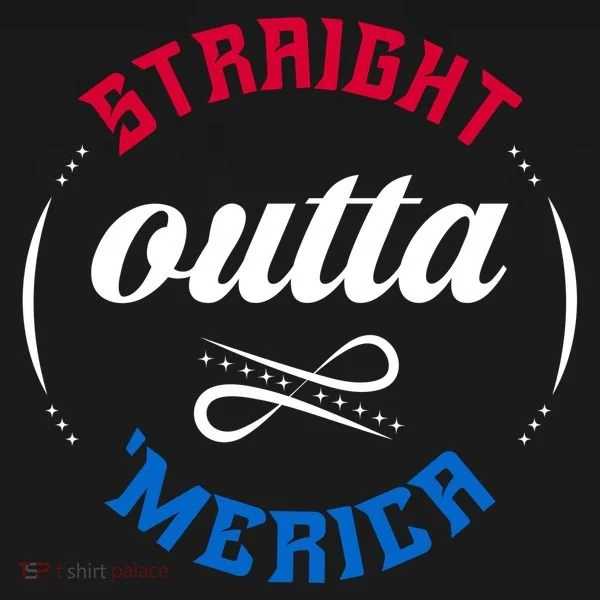 Straight Outta Merica Women's Tank Top