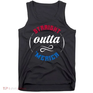 Straight Outta Merica Tank Top