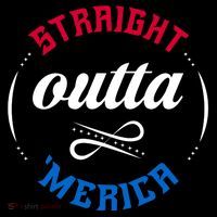 Straight Outta Merica Tank Top thumb 6
