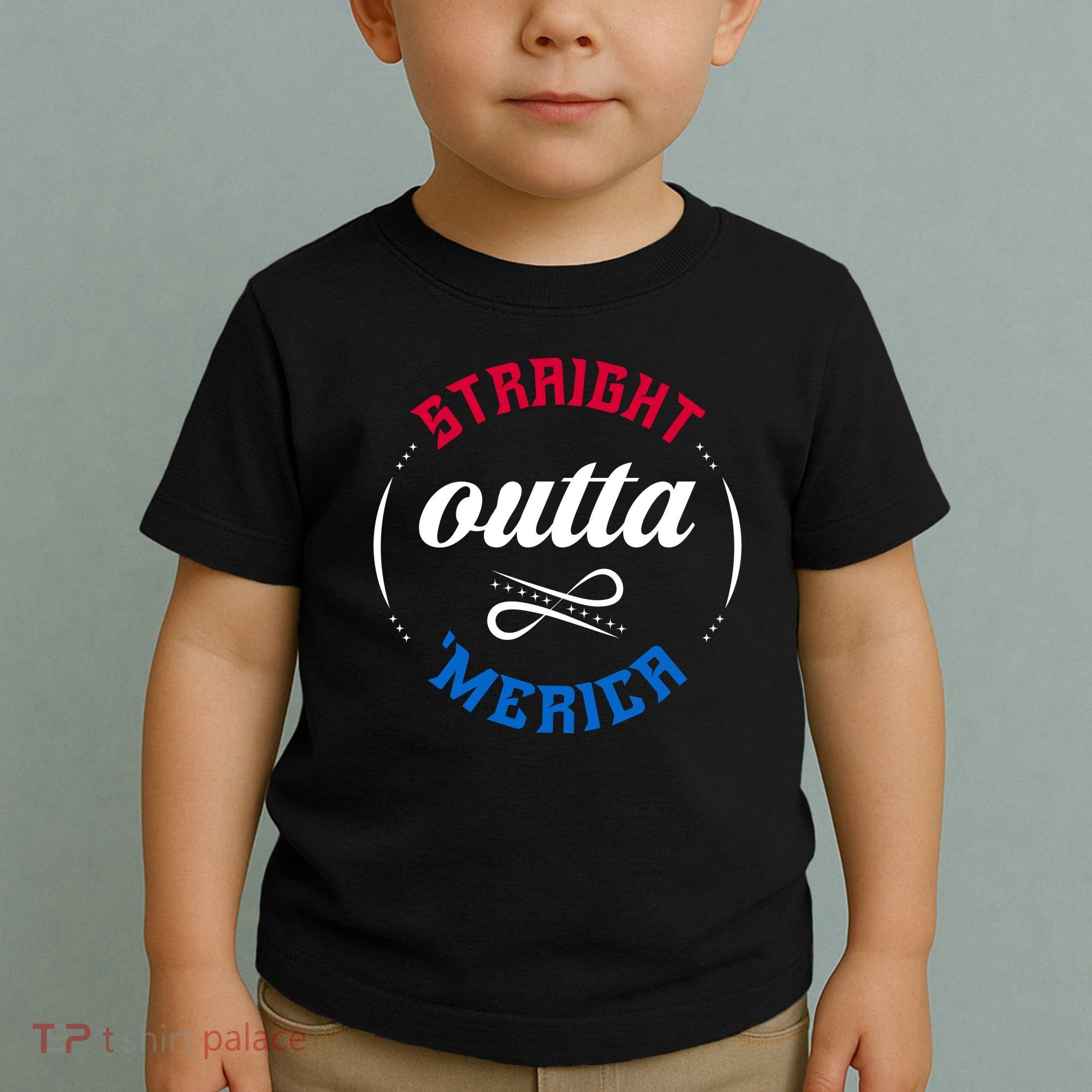 Straight Outta Merica Toddler T-Shirt