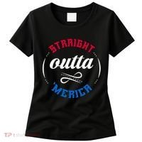 Straight Outta Merica Women's T-Shirt thumb 0