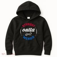 Straight Outta Merica Kids Hoodie thumb 0