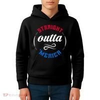 Straight Outta Merica Kids Hoodie thumb 4