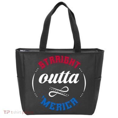 Straight Outta Merica Tote Bag
