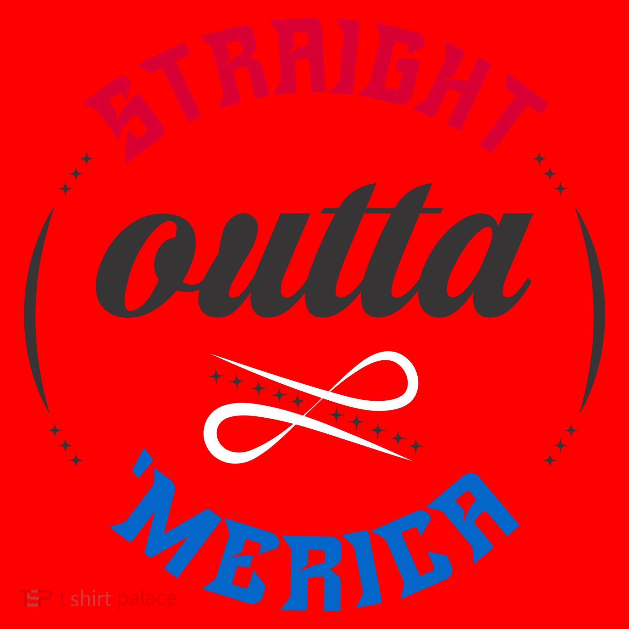Straight Outta Merica Santa Hat