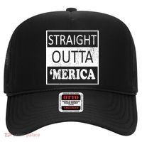 Straight Outta 'Merica USA America Distressed Hat thumb 0