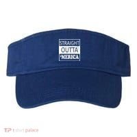 Straight Outta 'Merica USA America Distressed Visor thumb 0