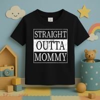 Straight Outta Mommy Toddler T-Shirt thumb 3