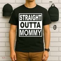 Straight Outta Mommy Funny T-Shirt thumb 6