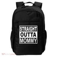 Straight Outta Mommy Funny Backpack thumb 0