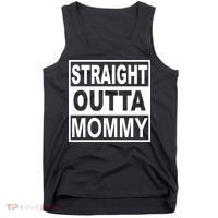 Straight Outta Mommy Funny Tank Top thumb 0