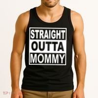 Straight Outta Mommy Funny Tank Top thumb 3