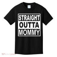 Straight Outta Mommy Funny Kids T-Shirt thumb 0