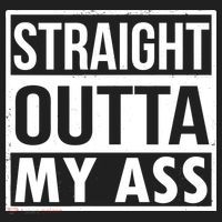 Straight Outta My Ass Women's Sweatshirt thumb 2