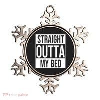 Straight Outta My Bed Ornament thumb 0