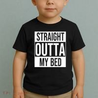 Straight Outta My Bed Toddler T-Shirt thumb 2