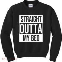 Straight Outta My Bed Kids Sweatshirt thumb 0