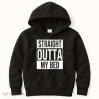 Straight Outta My Bed Kids Hoodie thumb 0