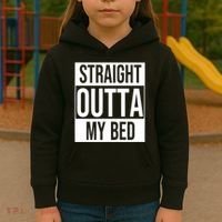 Straight Outta My Bed Kids Hoodie thumb 3