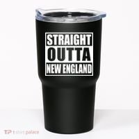Straight Outta New England Tumbler thumb 0