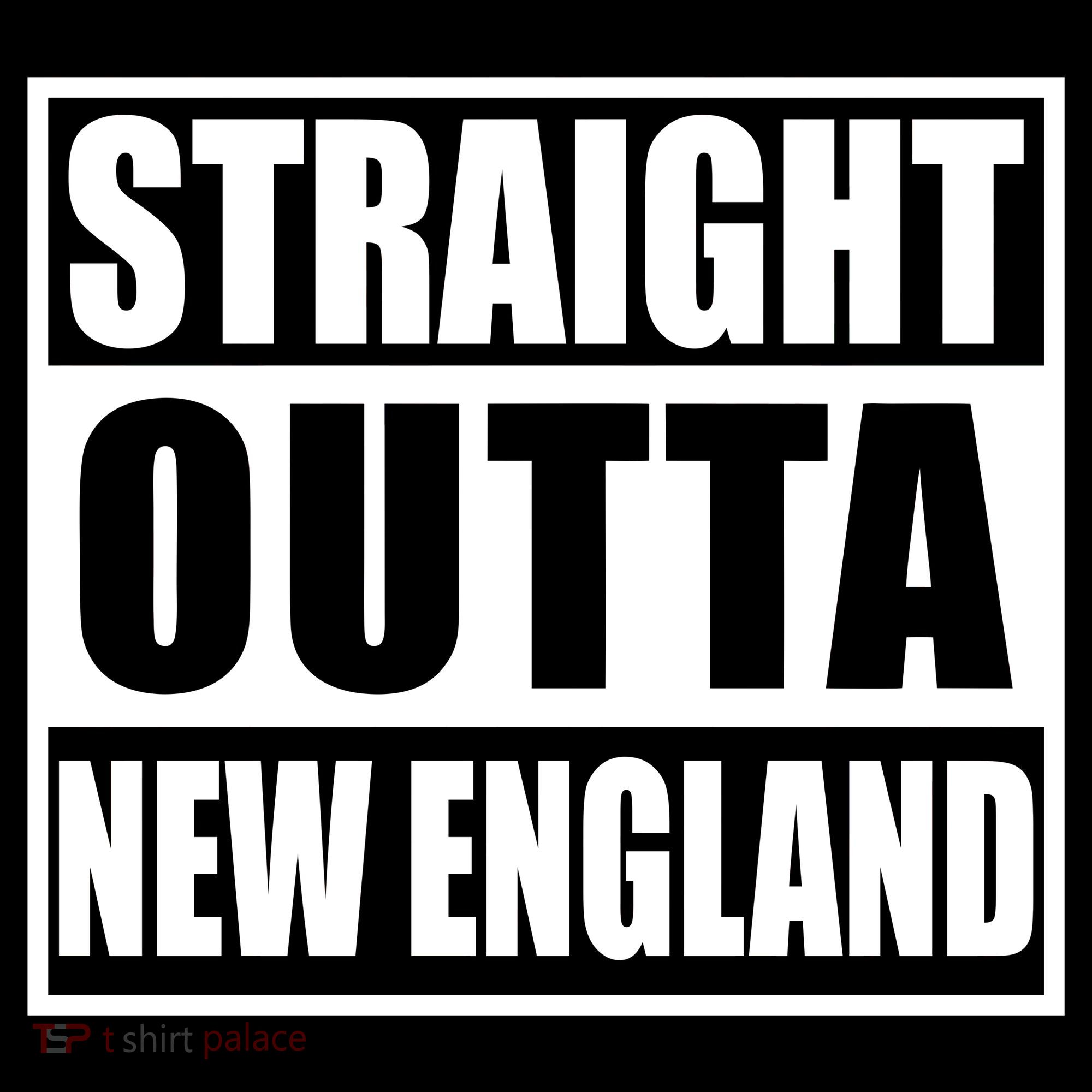 Straight Outta New England Ornament