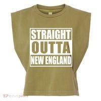 Straight Outta New England Garment-Dyed Women's Muscle Tee thumb 0