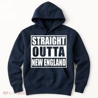 Straight Outta New England Hoodie thumb 0