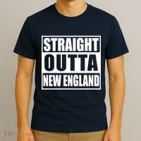 Straight Outta New England T-Shirt thumb 3