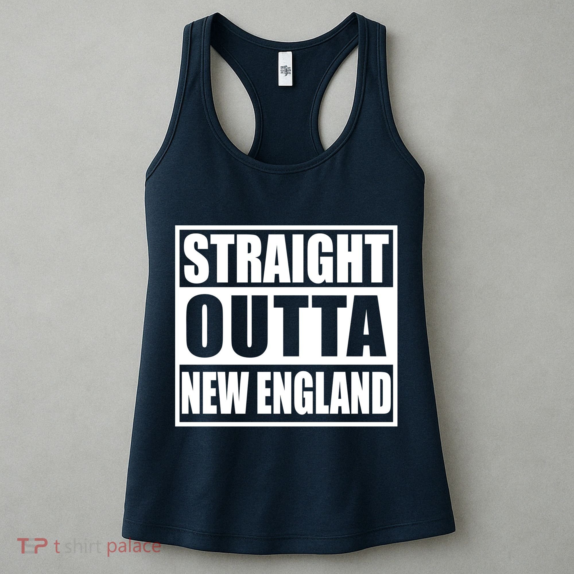 Straight Outta New England Women's Tank Top