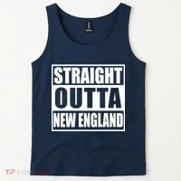 Straight Outta New England Tank Top thumb 2