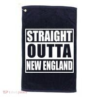 Straight Outta New England Golf Towel thumb 0