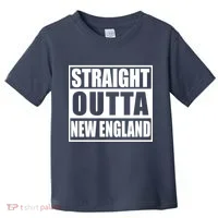 Straight Outta New England Toddler T-Shirt thumb 0
