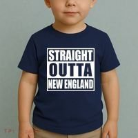 Straight Outta New England Toddler T-Shirt thumb 2