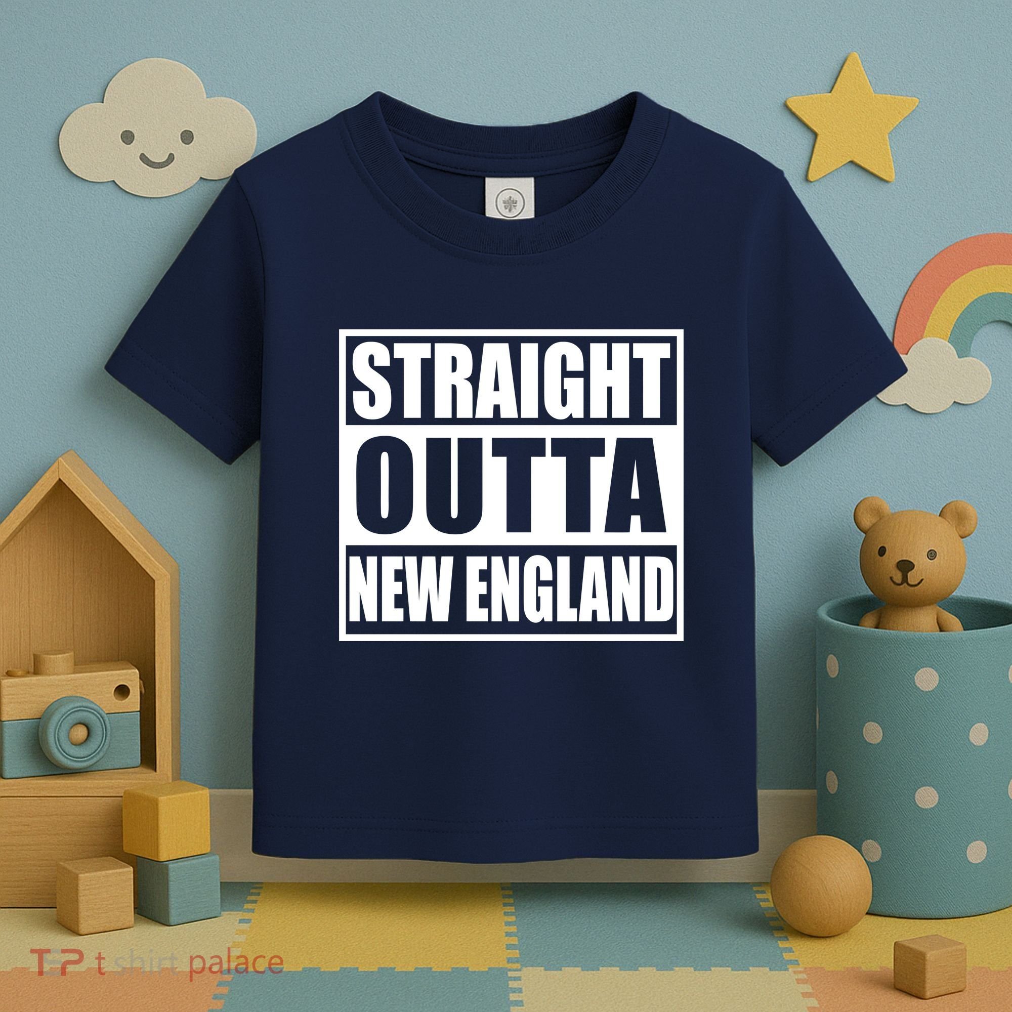Straight Outta New England Toddler T-Shirt