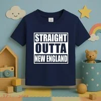 Straight Outta New England Toddler T-Shirt thumb 3