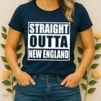 Straight Outta New England Women's T-Shirt thumb 2