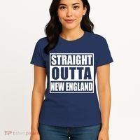 Straight Outta New England Women's T-Shirt thumb 4