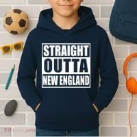 Straight Outta New England Kids Hoodie thumb 2