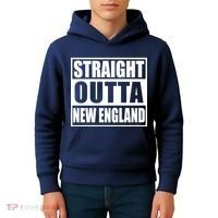 Straight Outta New England Kids Hoodie thumb 4