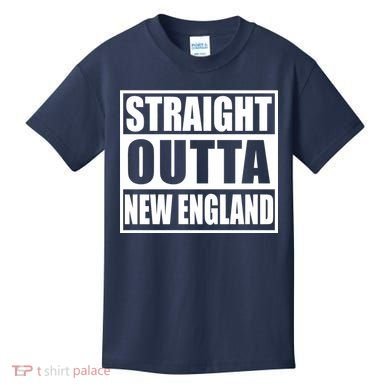 Straight Outta New England Kids T-Shirt