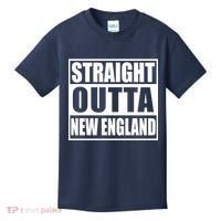 Straight Outta New England Kids T-Shirt thumb 0