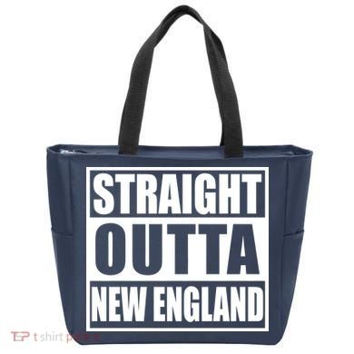 Straight Outta New England Tote Bag