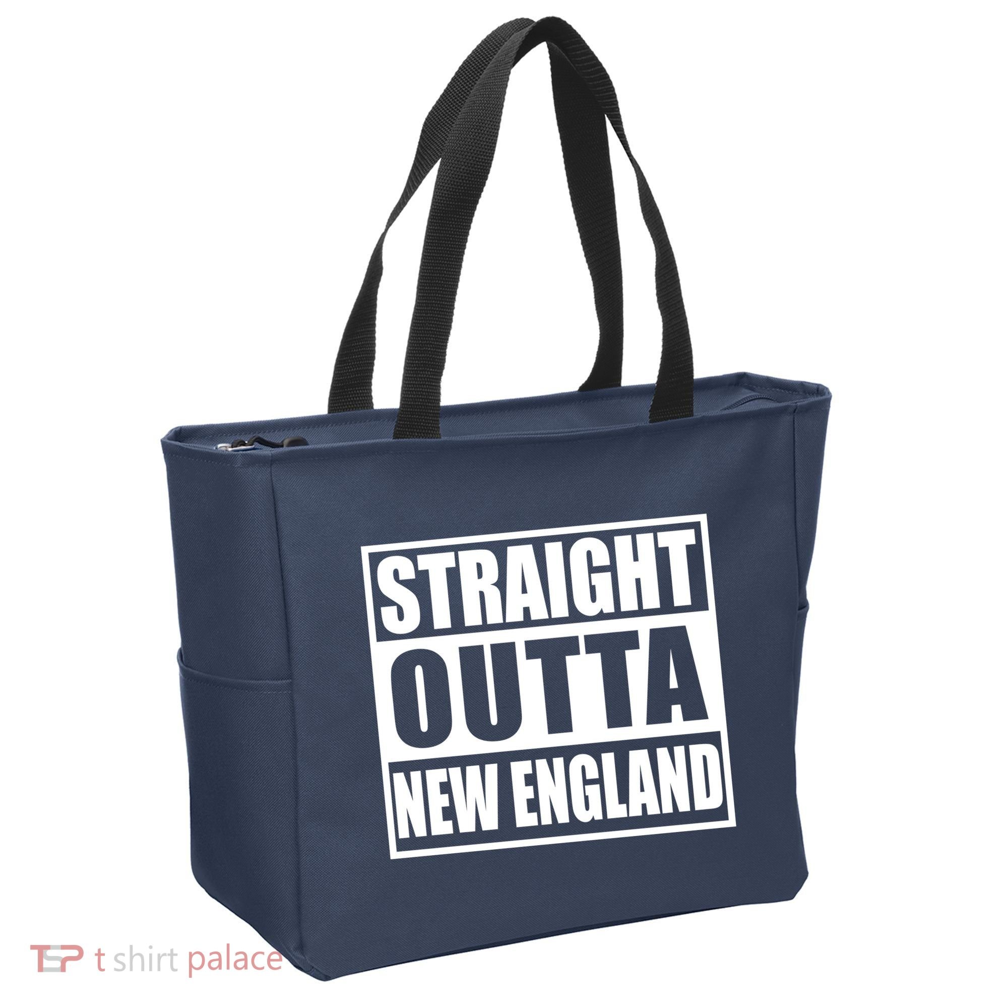 Straight Outta New England Tote Bag