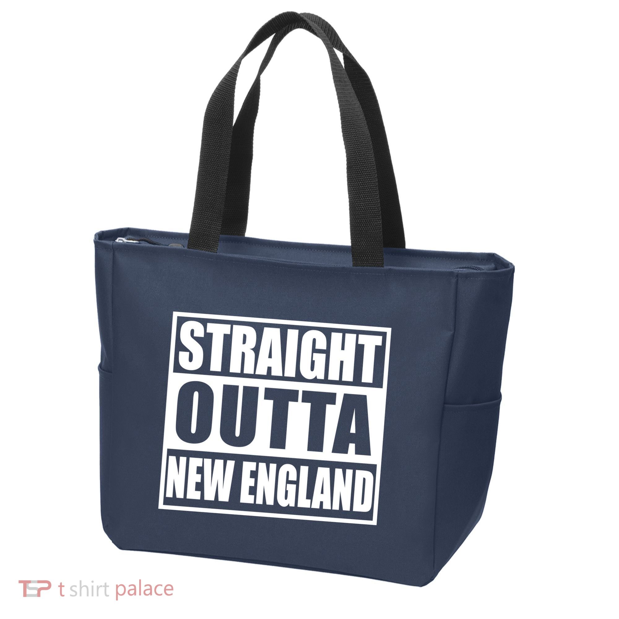 Straight Outta New England Tote Bag