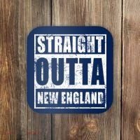 Straight Outta New England Distressed Coaster thumb 0
