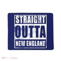 Straight Outta New England Distressed Mousepad thumb 0
