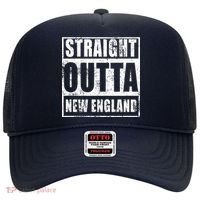 Straight Outta New England Distressed Hat thumb 0