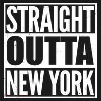 Straight Outta New York Ornament thumb 1