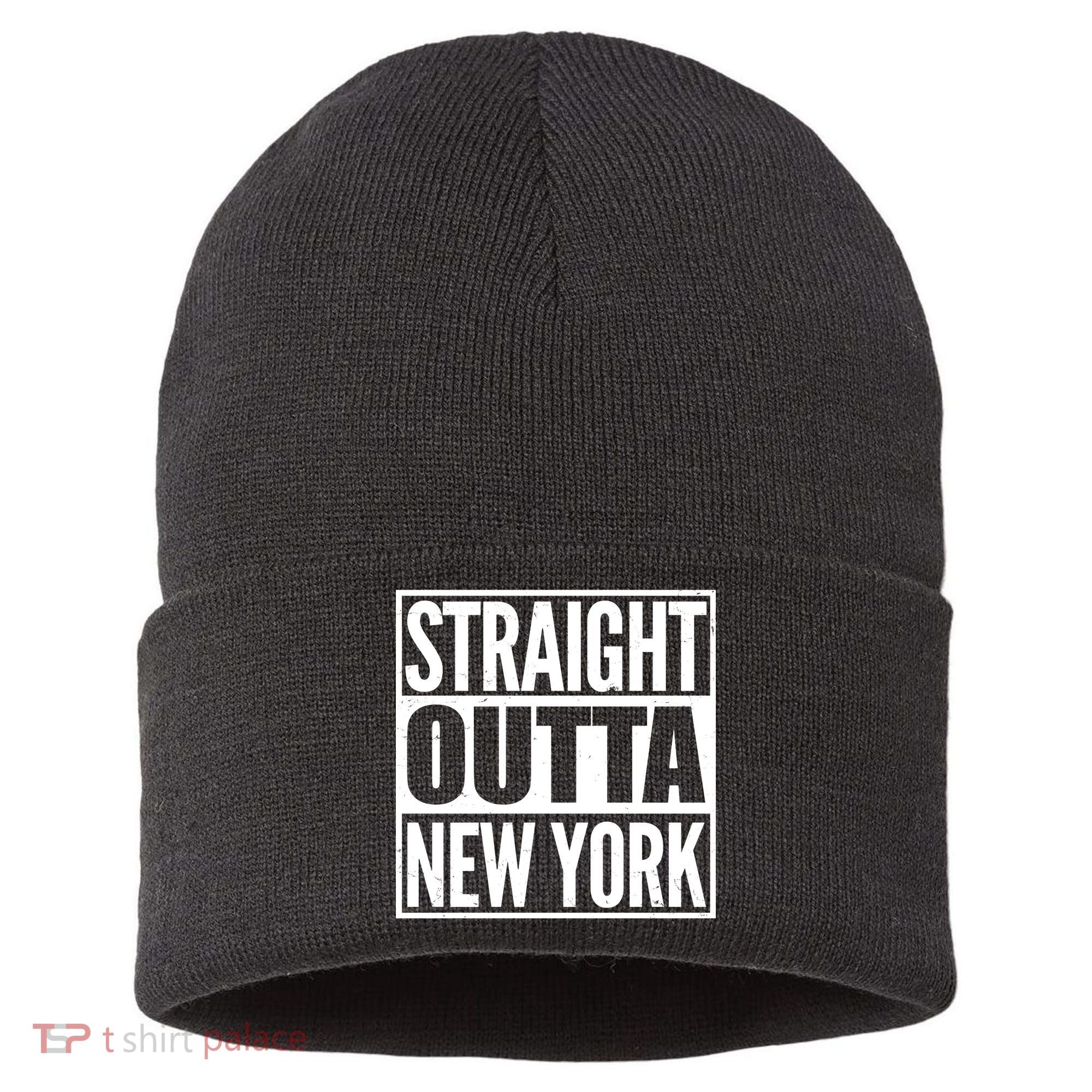 Straight Outta New York Sustainable Knit Beanie